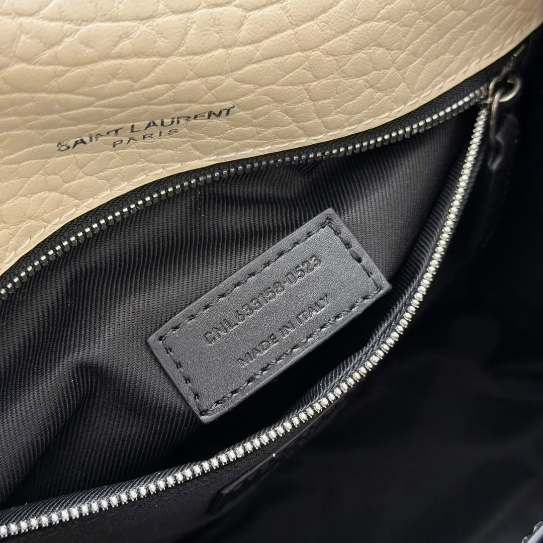 YSL сумка из натуральной кожи — фото 9