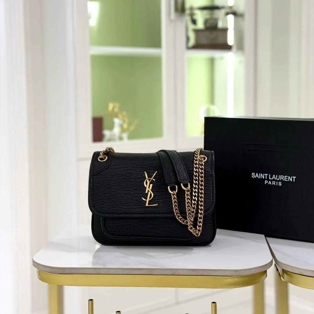 YSL сумка из натуральной кожи — фото 2