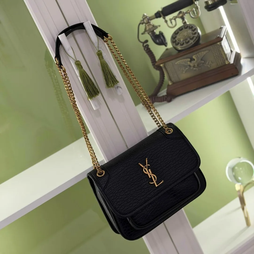 YSL сумка из натуральной кожи — фото 6