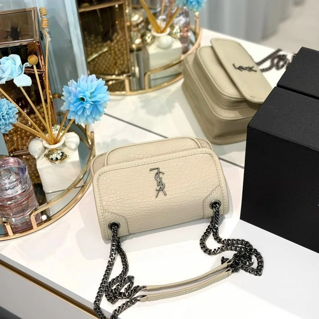 YSL сумка из натуральной кожи — фото 4