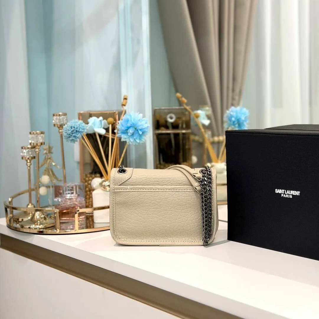 YSL сумка из натуральной кожи — фото 5