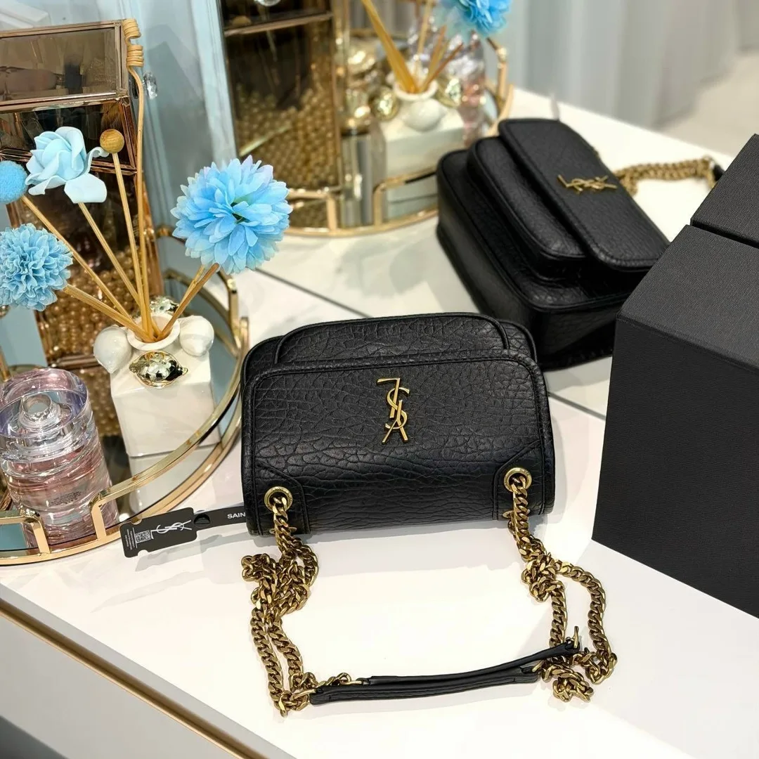 YSL сумка из натуральной кожи — фото 7