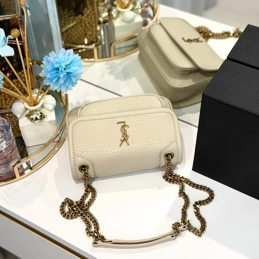 YSL сумка из натуральной кожи — фото 8