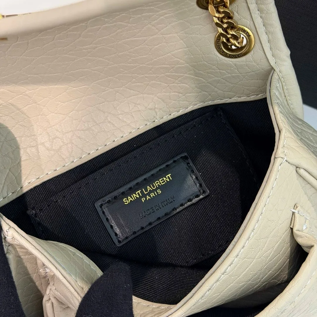 YSL сумка из натуральной кожи — фото 10