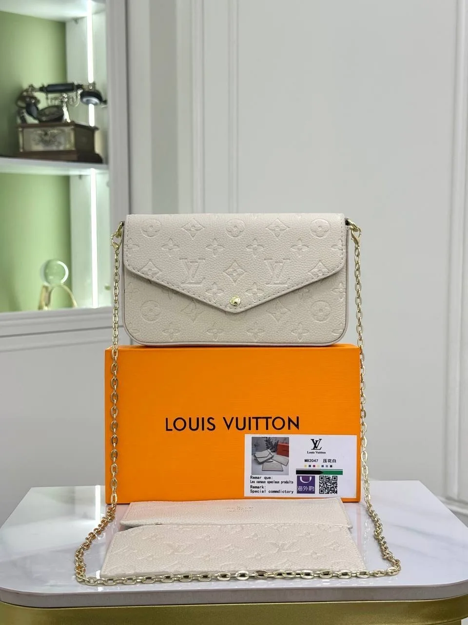 LV Клатч из экокожи ЛЮКС — фото 8
