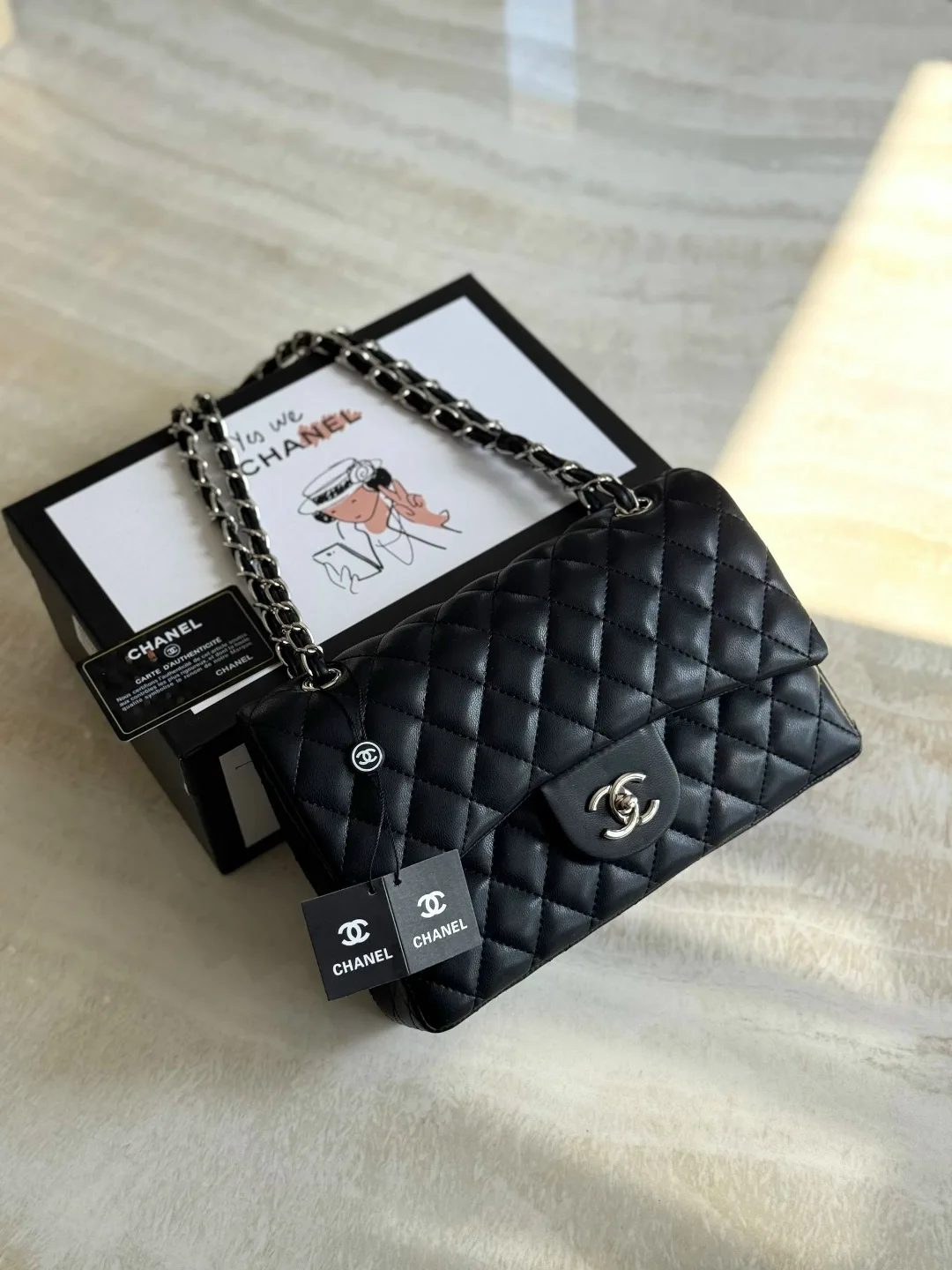 Кожаная сумка CHANEL — фото 4