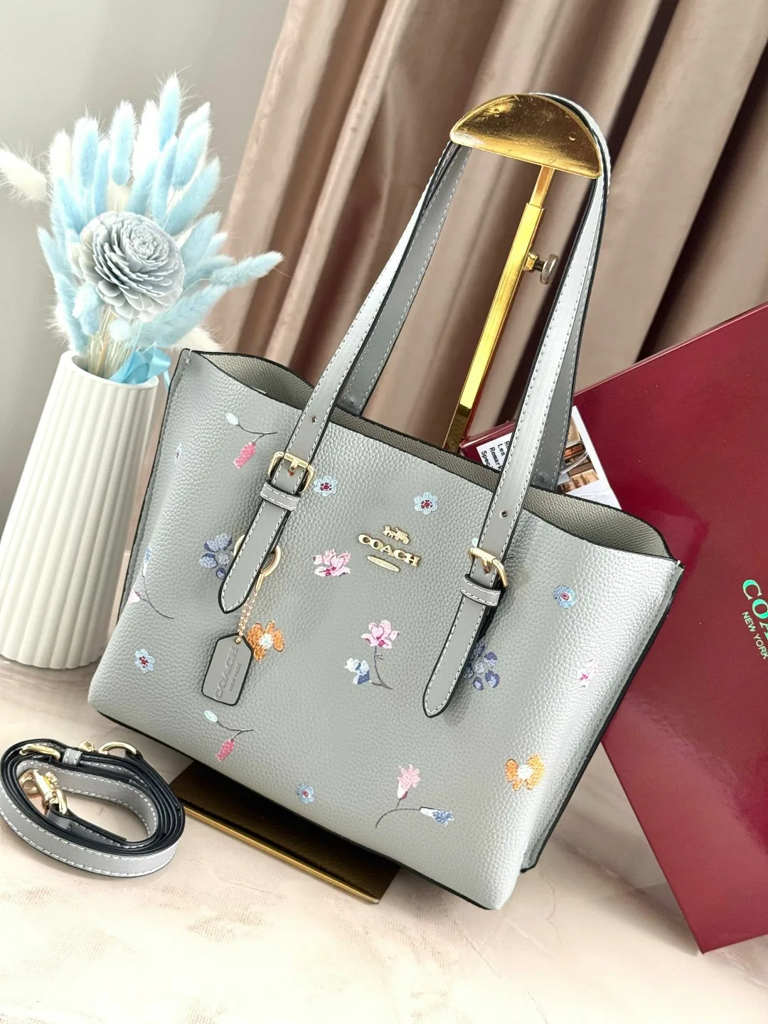 COACH, сумка из экокожи люкс — фото 1