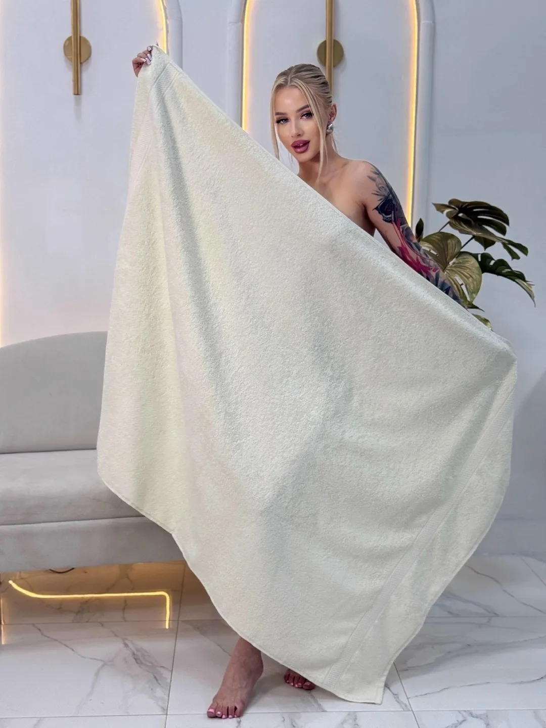 Полотенца из 100 натурального хлопка — фото 5