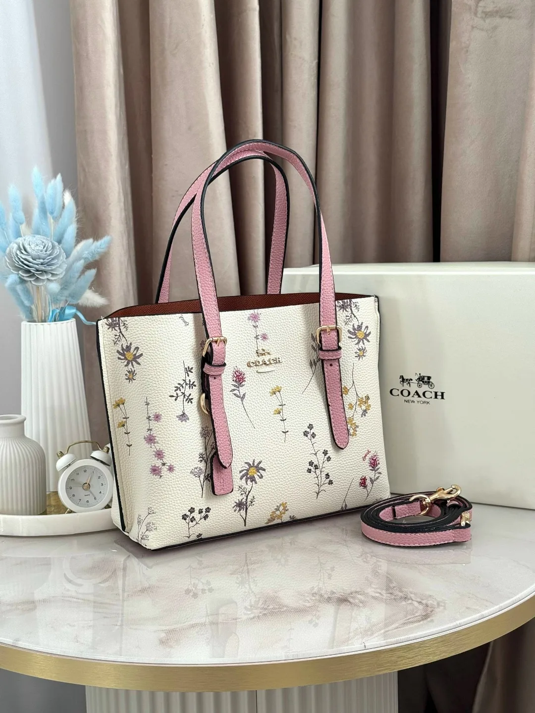 COACH, сумка из экокожи люкс — фото 1