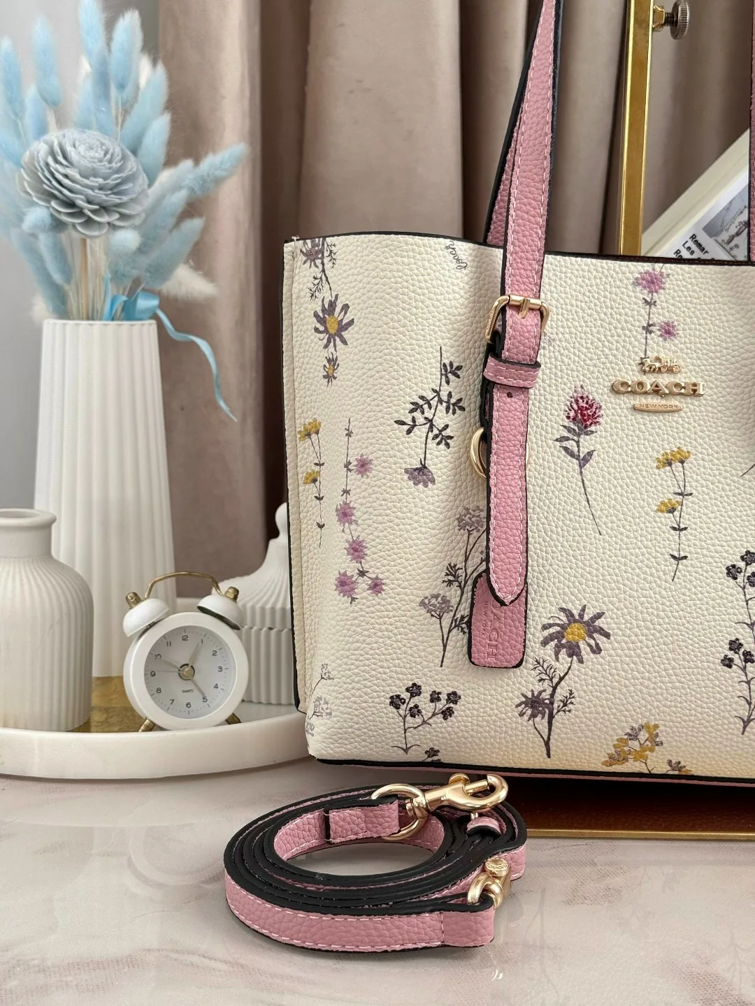 COACH, сумка из экокожи люкс — фото 4