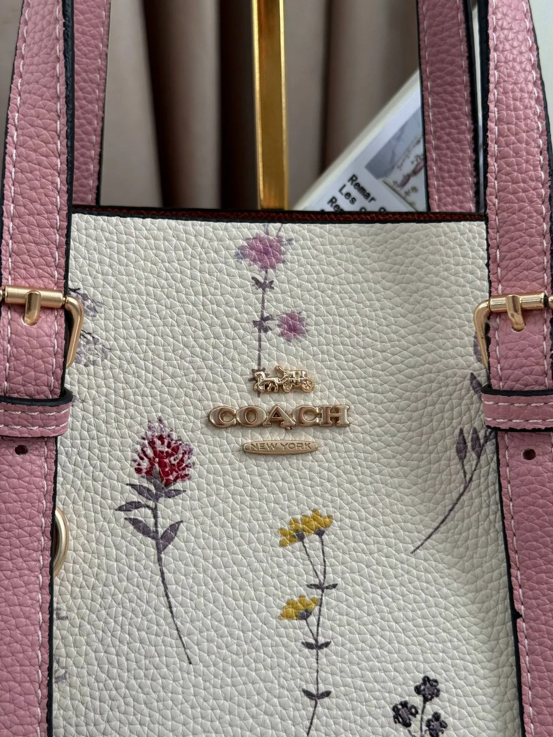 COACH, сумка из экокожи люкс — фото 5