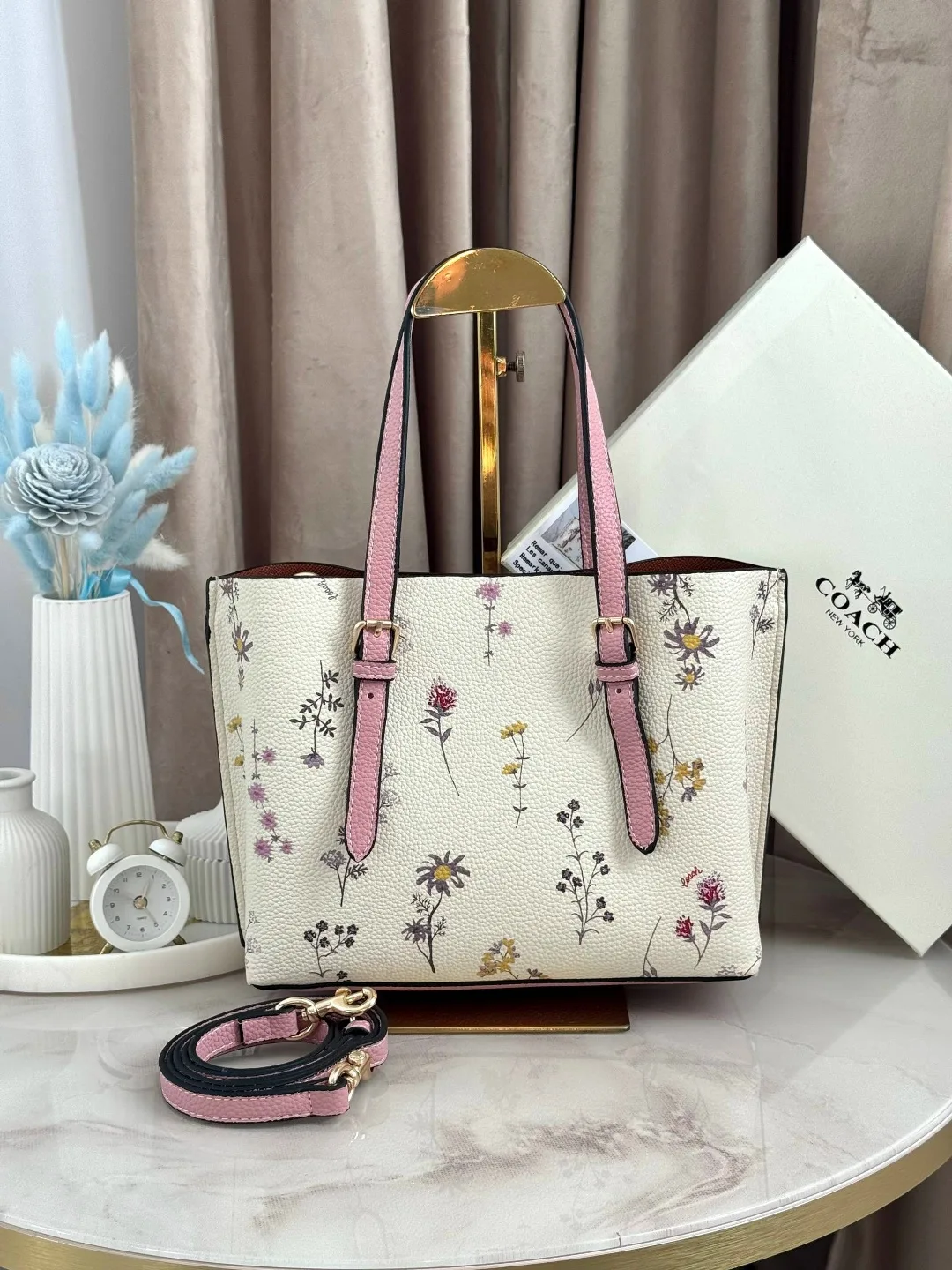 COACH, сумка из экокожи люкс — фото 7