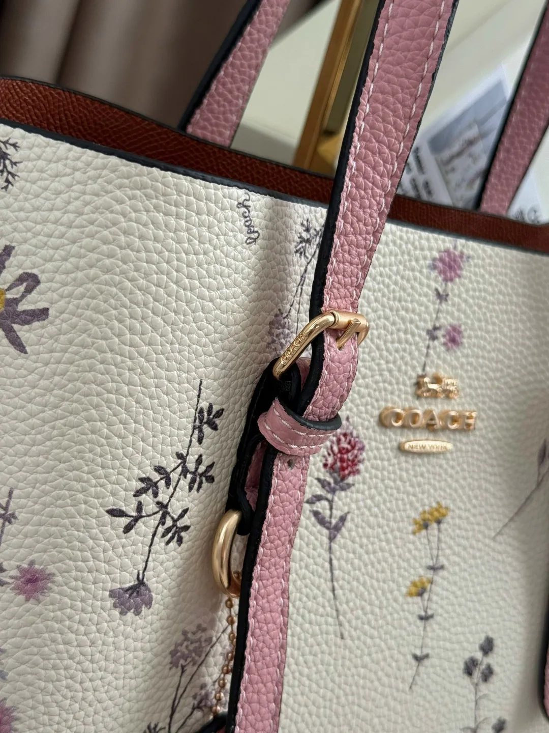 COACH, сумка из экокожи люкс — фото 8