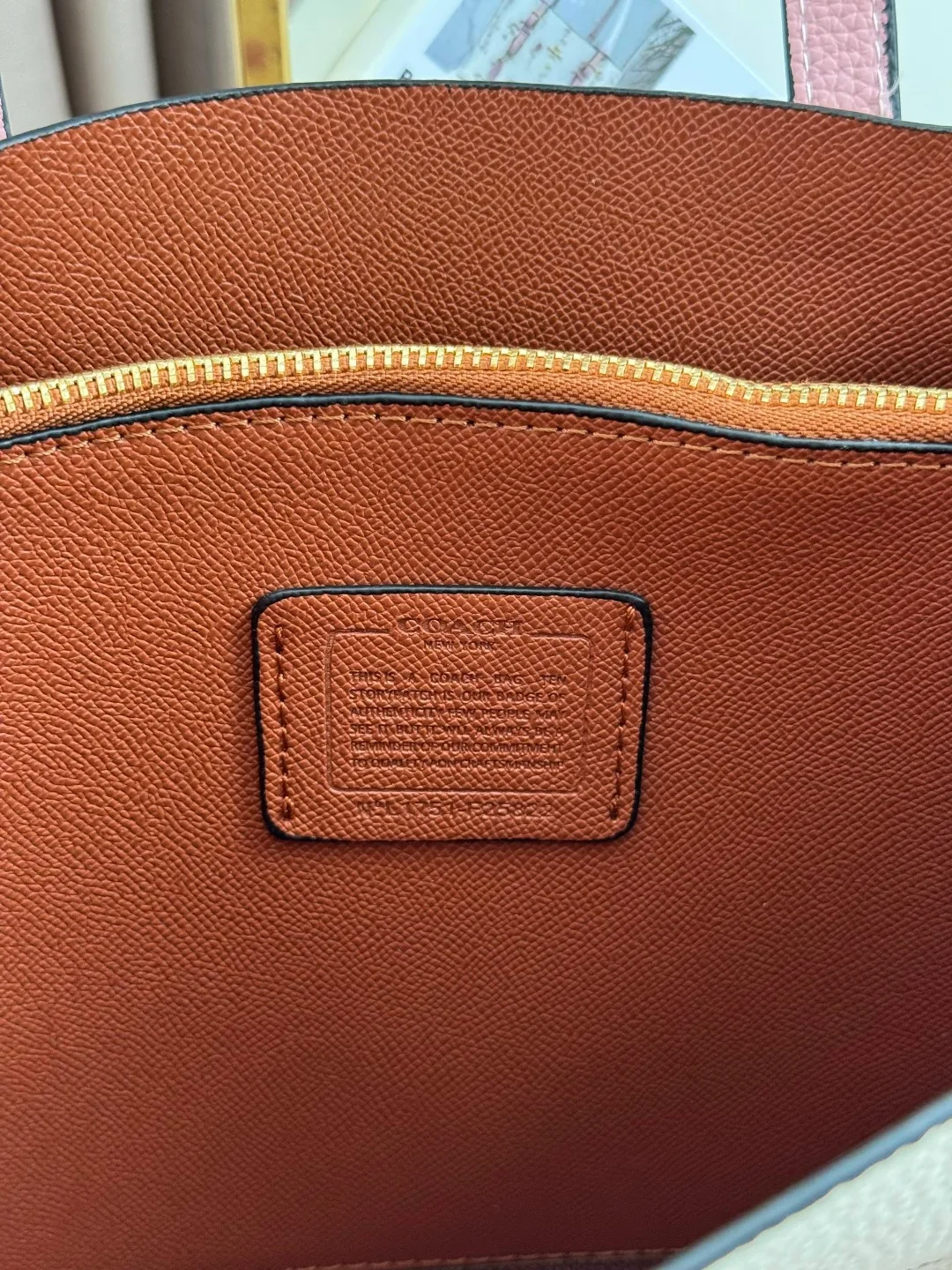 COACH, сумка из экокожи люкс — фото 10