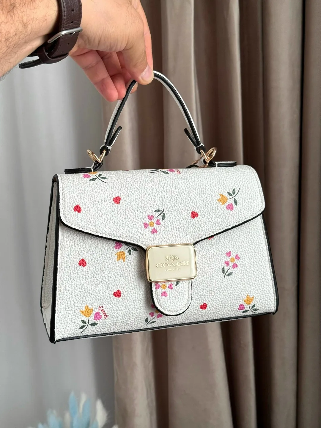COACH, сумка из экокожи люкс — фото 1