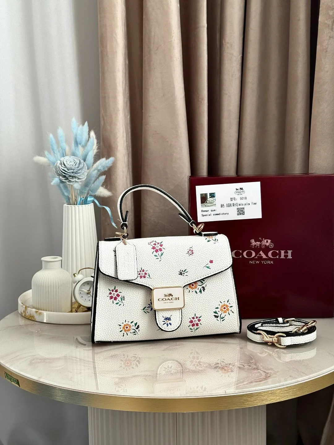 COACH, сумка из экокожи люкс — фото 3
