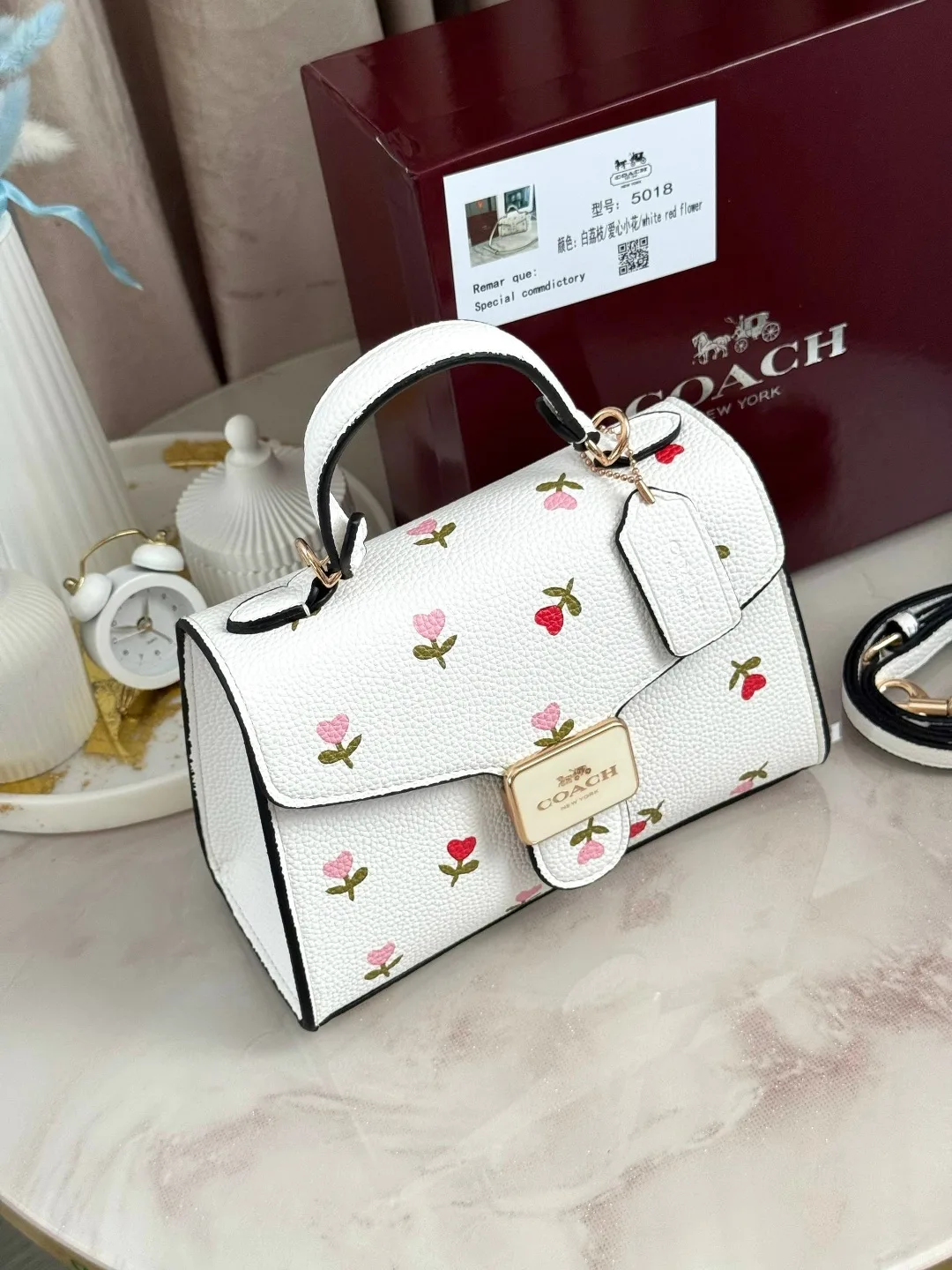 COACH, сумка из экокожи люкс — фото 6