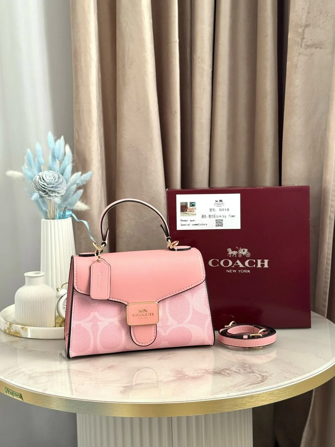 COACH, сумка из экокожи люкс — фото 9