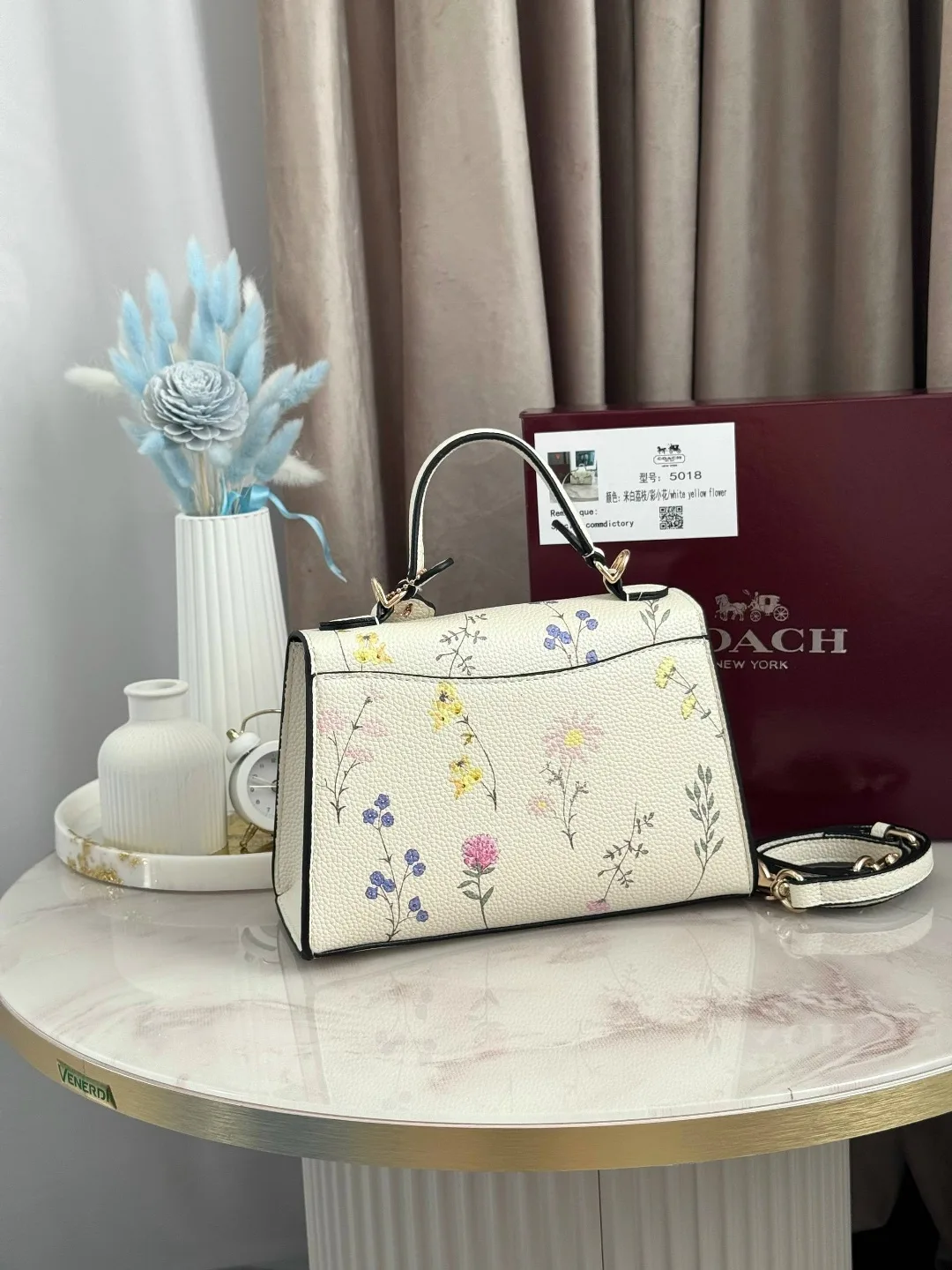 COACH, сумка из экокожи люкс — фото 10