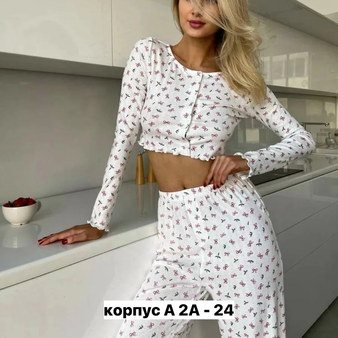 Пижама хлопок — фото 4