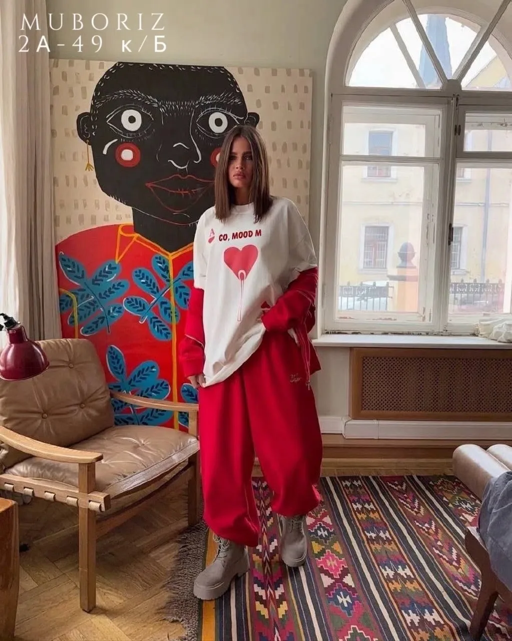 Двухнитка Турецкая, костюм спортивный женский — фото 1
