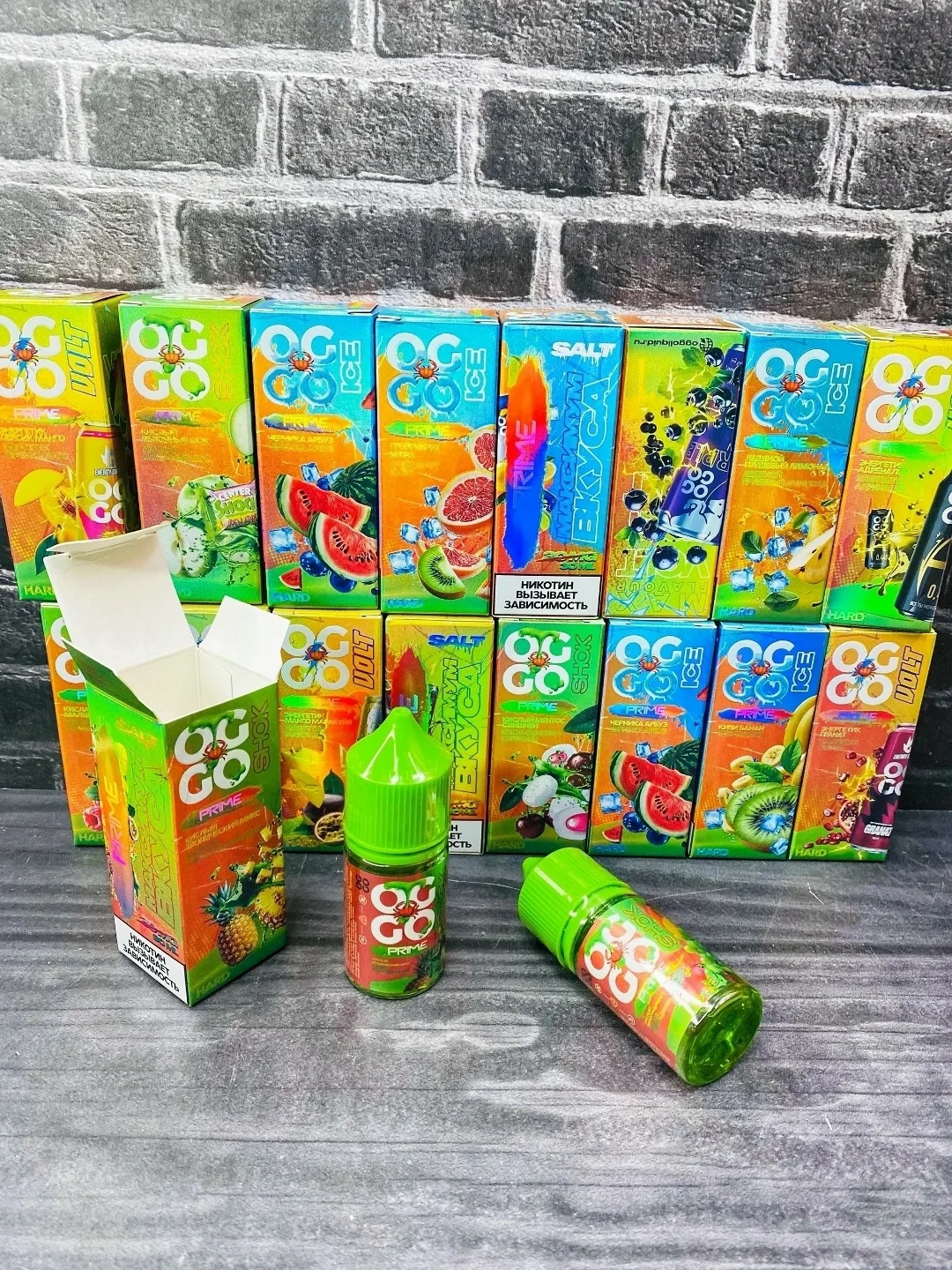 Набор из 40 вкусов жидкости для вейпинга объёмом