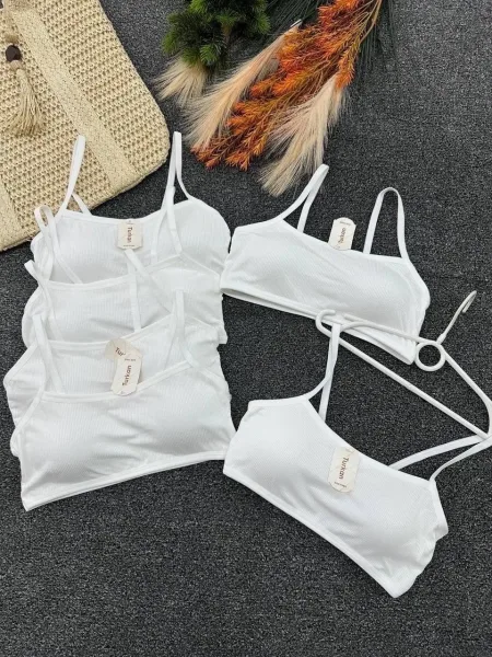Топ с пушапом из хлопка — фото 1