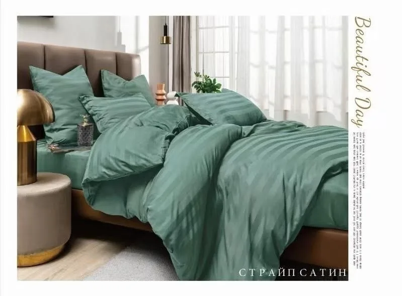 Комплект постельного белья, хлопок Белый — фото 4