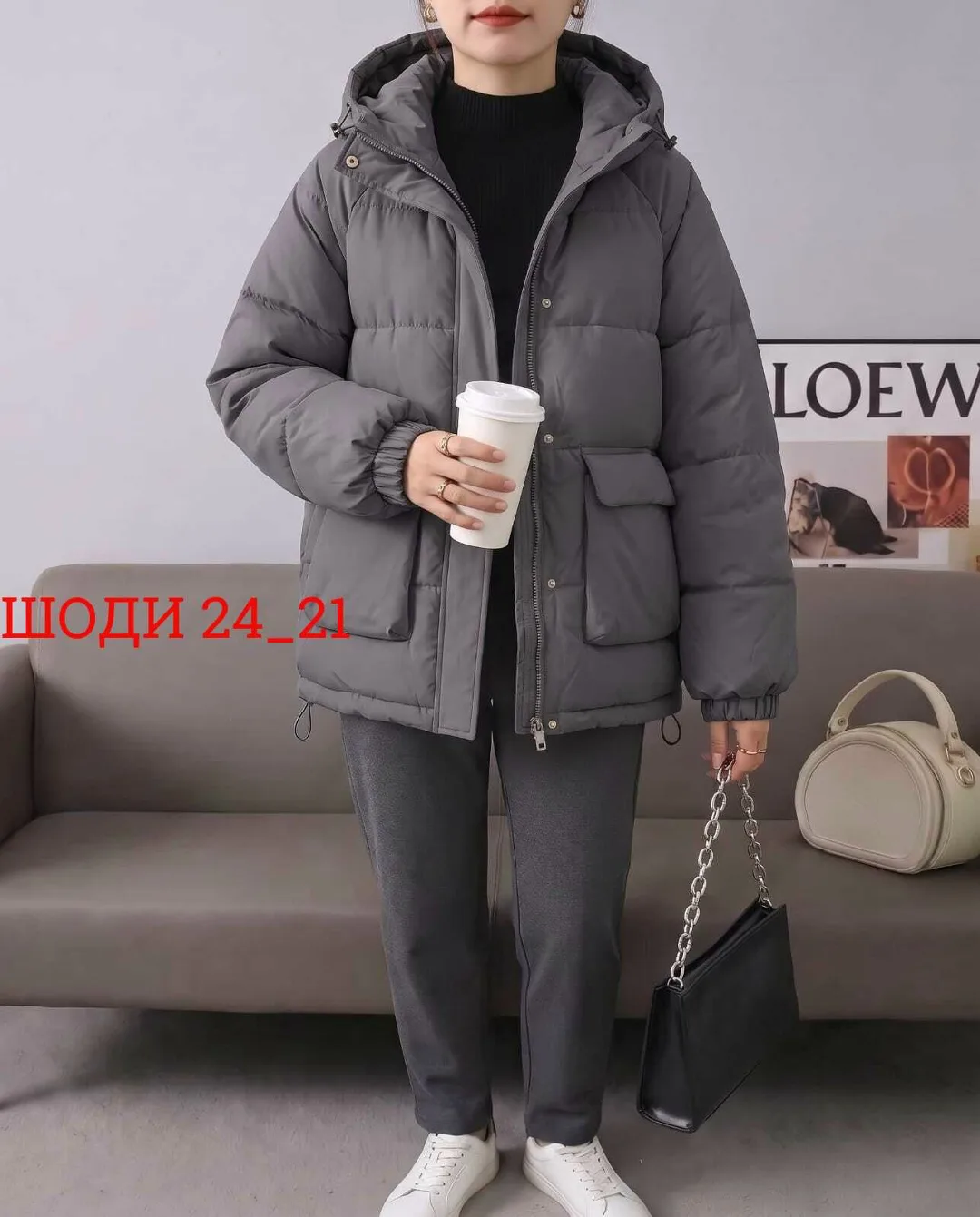 Куртка женская хлопковая — фото 2