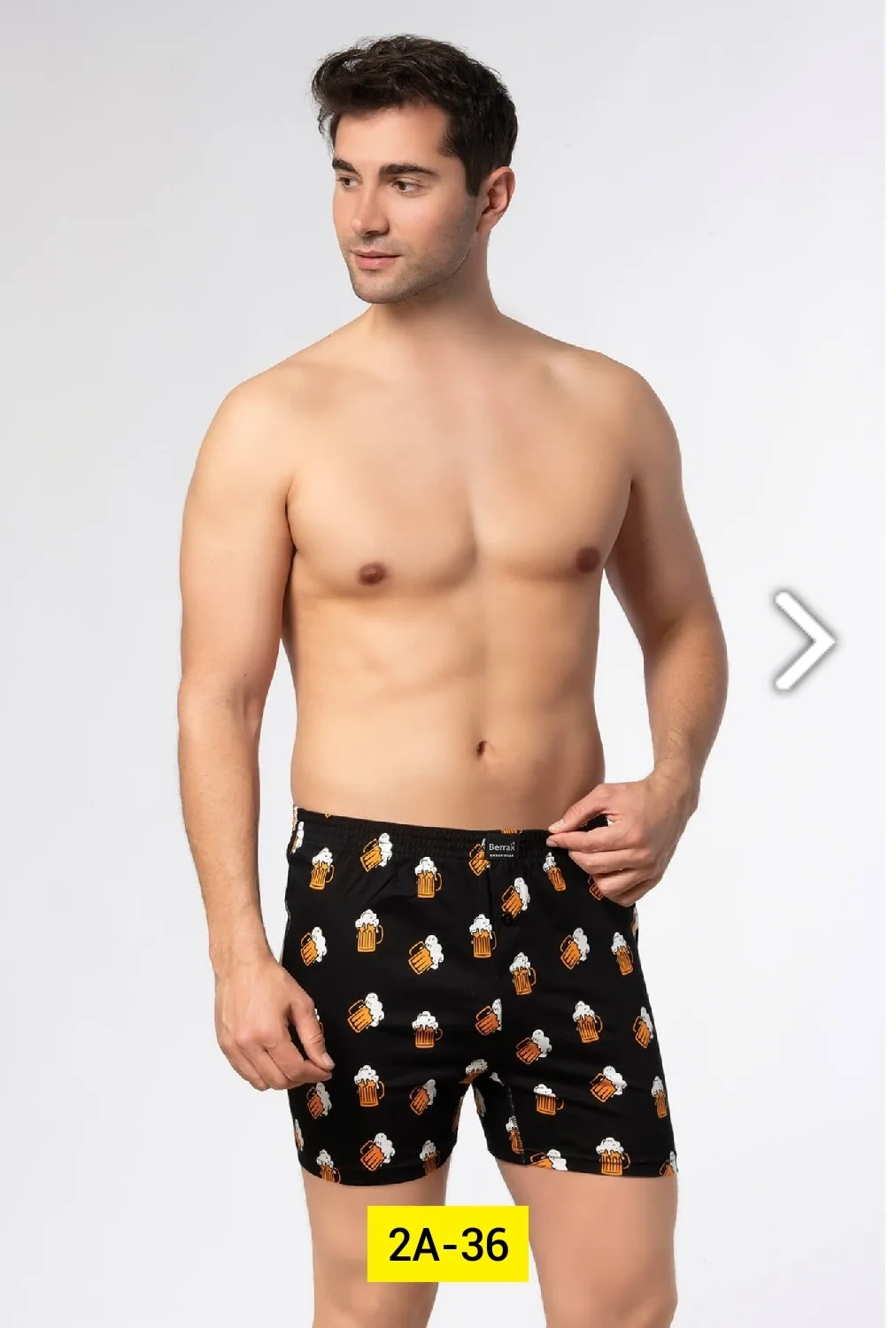 Мужские трусы из натурального хлопка — фото 1