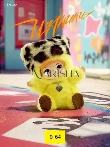 Мягкая игрушка из натуральной шерсти в виде персонажа Wakuku — фото 1