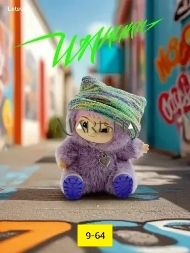 Мягкая игрушка из натуральной шерсти в виде персонажа Wakuku — фото 7