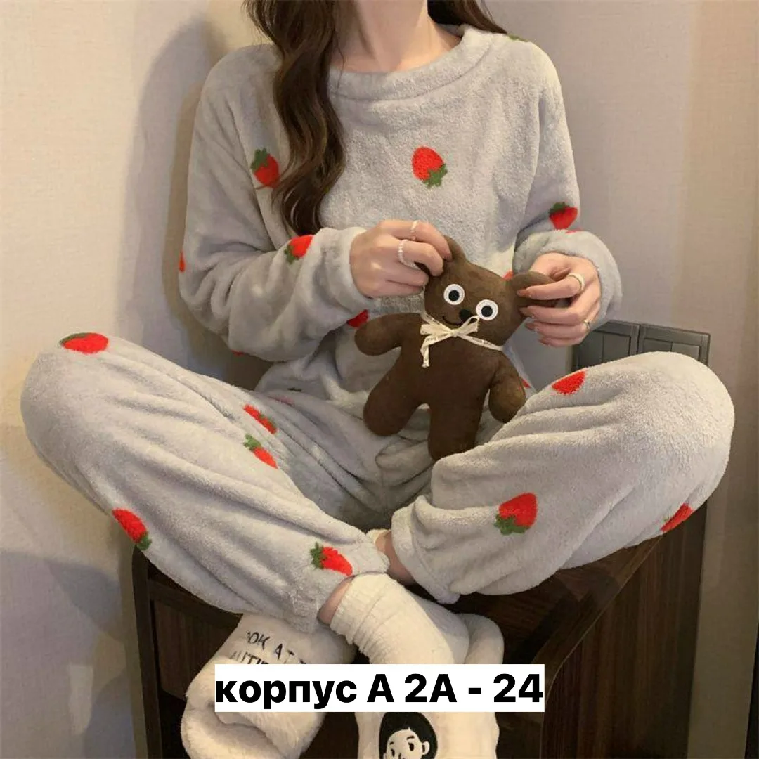 Пижама из искусственного меха — фото 1
