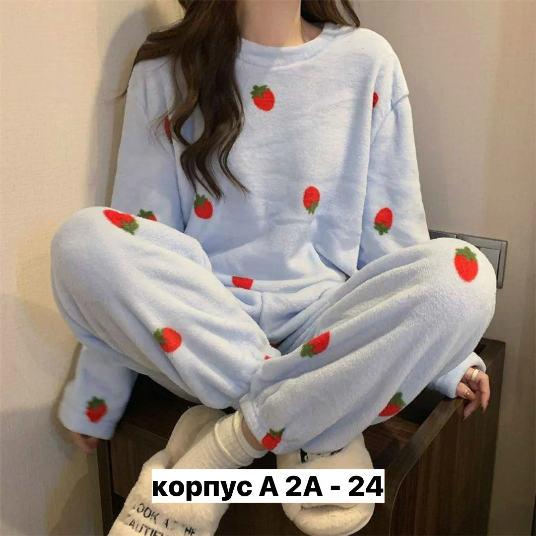 Пижама из искусственного меха — фото 5