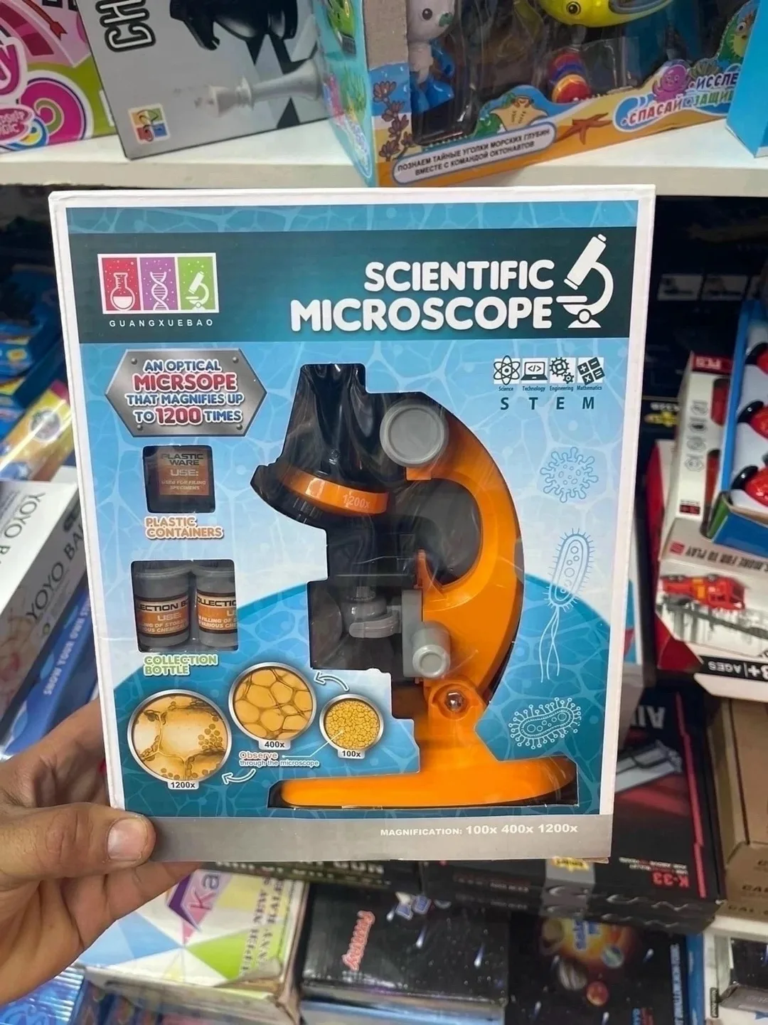 Игровой набор маленького микроскопа — фото 7