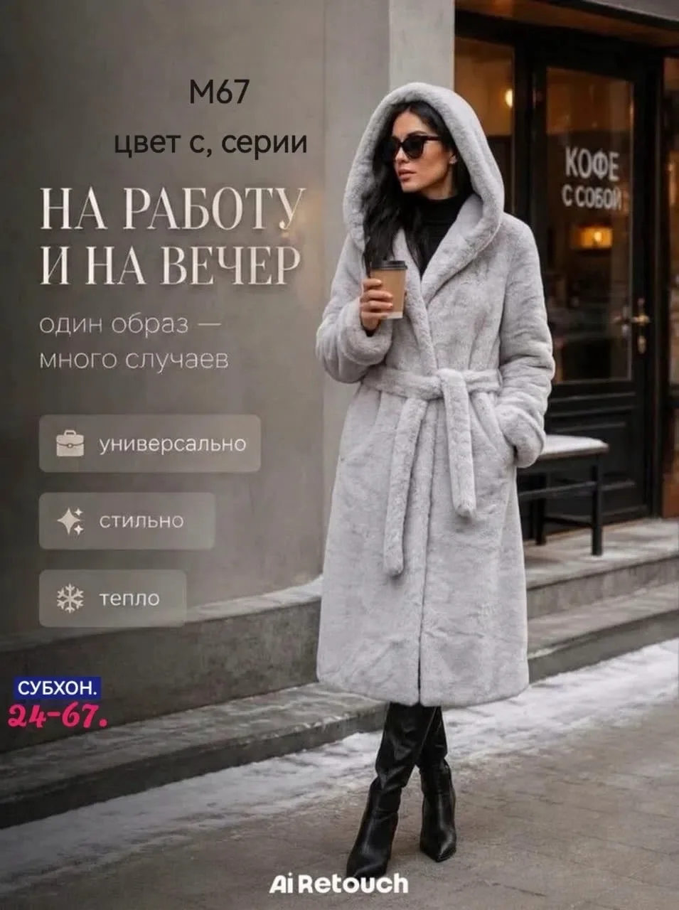 Итальянская шуба премиум-класса — фото 1