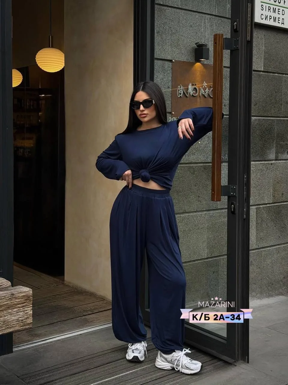 Костюм двойка из вискозы турецкой — фото 8