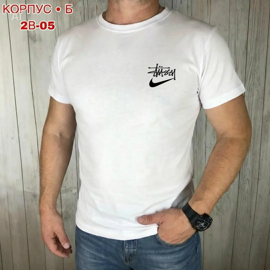 Мужская футболка из натурального хлопка — фото 7