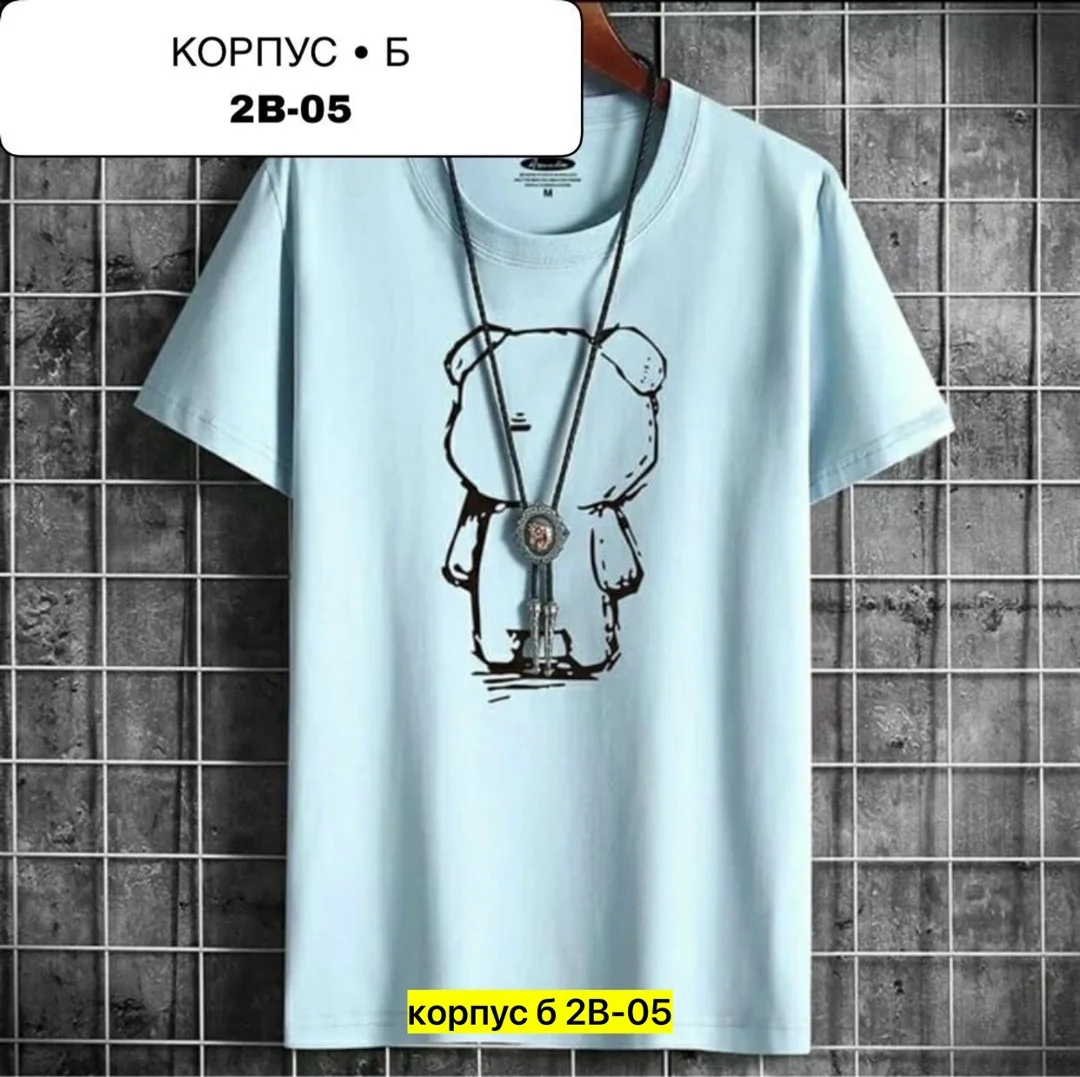 Мужская футболка из натурального хлопка — фото 2