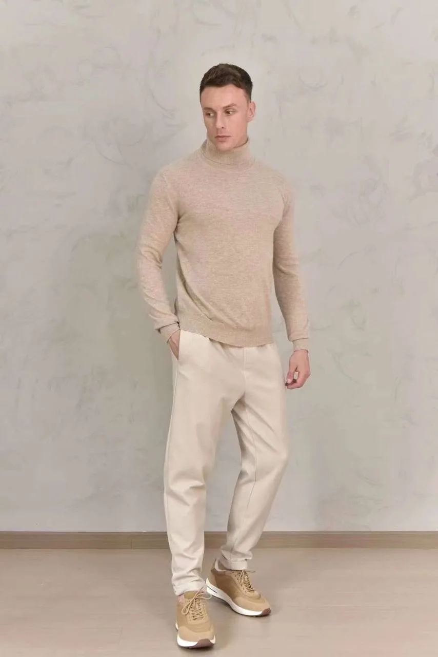 Мужской кашемировый бадлон Loro Piana из 100 подшерстка коз — фото 1