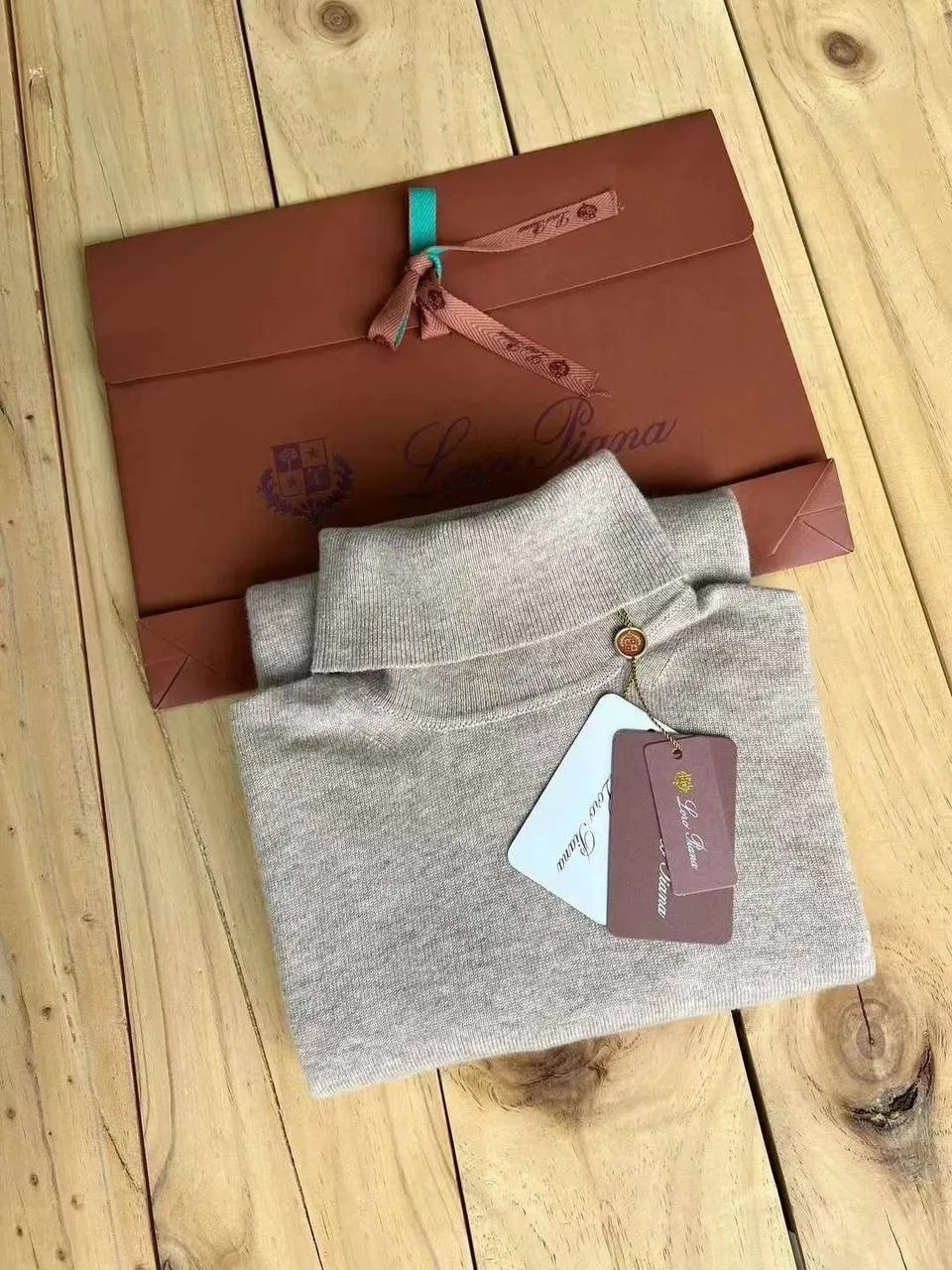 Мужской кашемировый бадлон Loro Piana из 100 подшерстка коз — фото 5