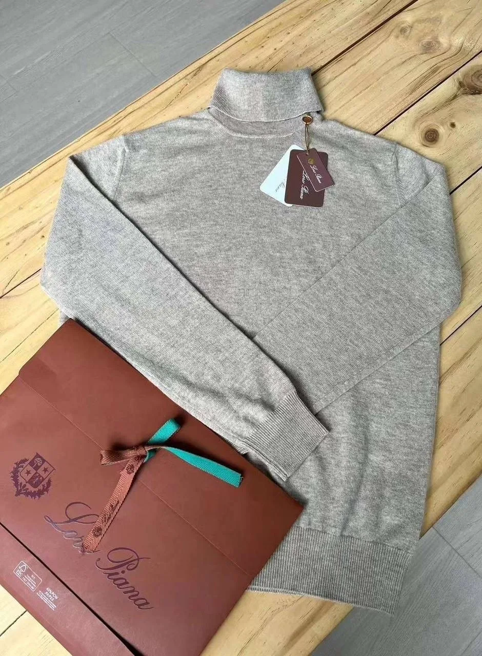 Мужской кашемировый бадлон Loro Piana из 100 подшерстка коз — фото 8