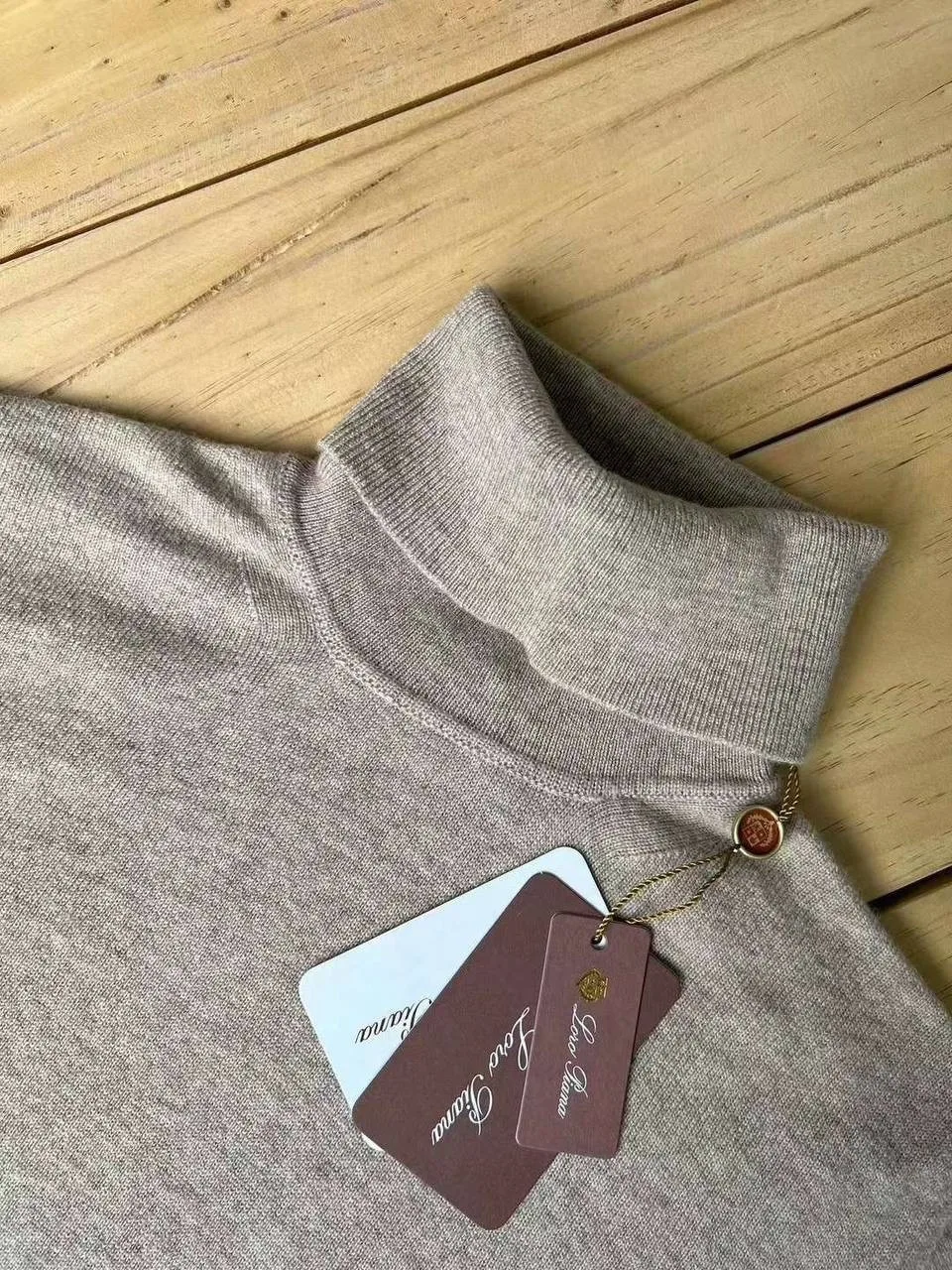 Мужской кашемировый бадлон Loro Piana из 100 подшерстка коз — фото 11