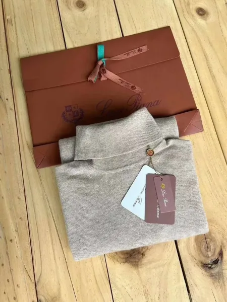 Мужской кашемировый бадлон Loro Piana из 100 подшерстка коз — фото 12