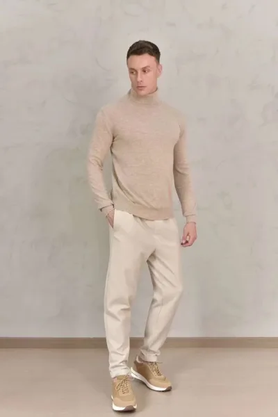 Мужской кашемировый бадлон Loro Piana из 100 подшерстка коз — фото 17
