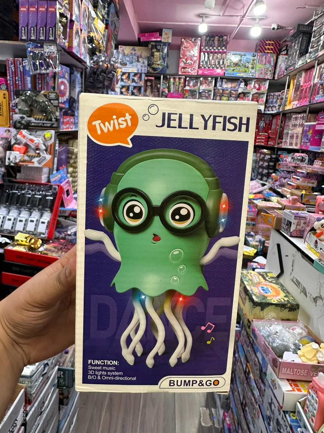Музыкальная игрушка в виде осьминога — фото 2