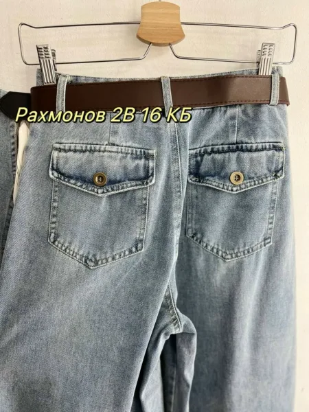 Тройка из джинсы — фото 30