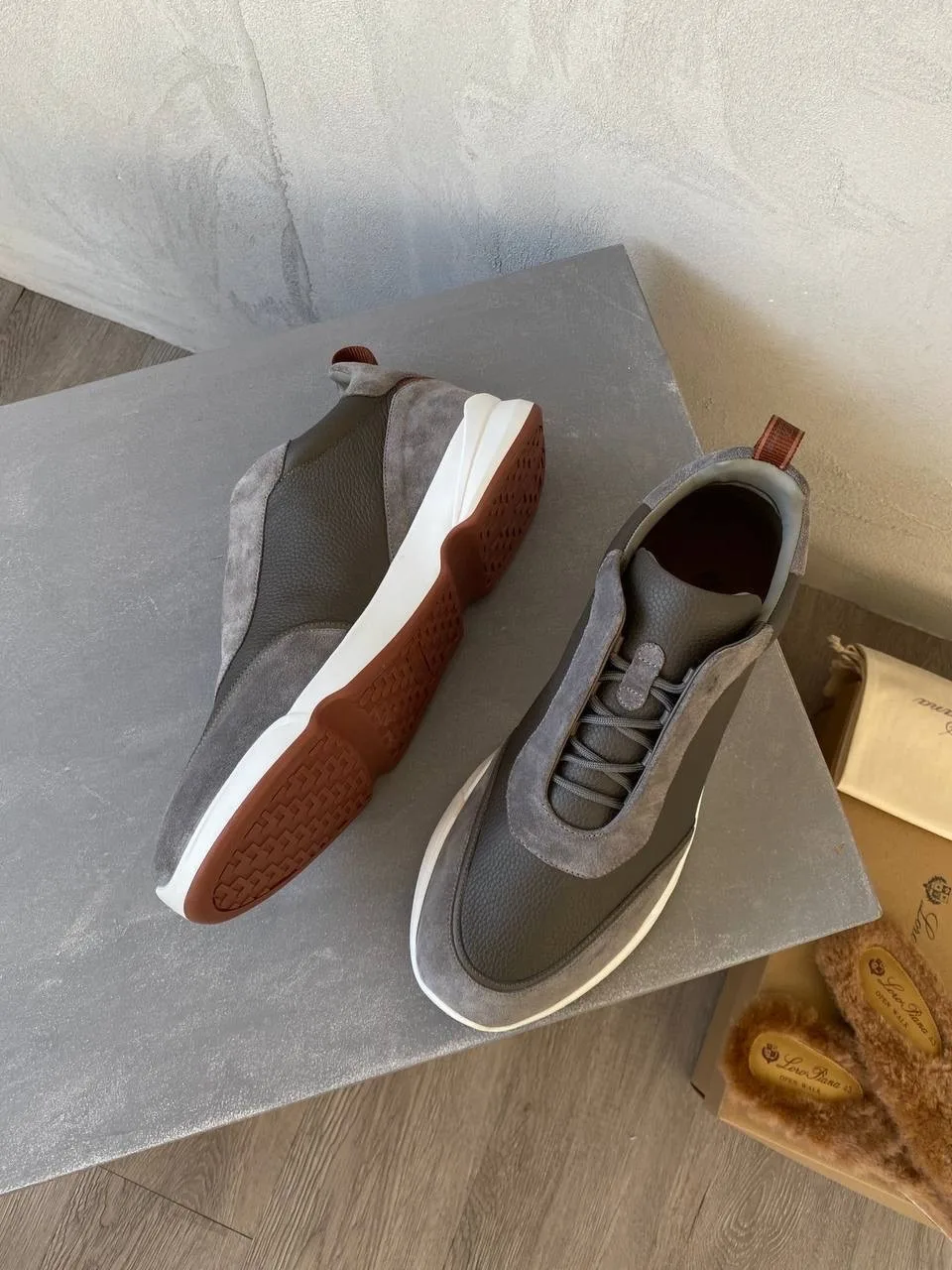 Кроссовки Loro Piana Modular Walk — фото 7