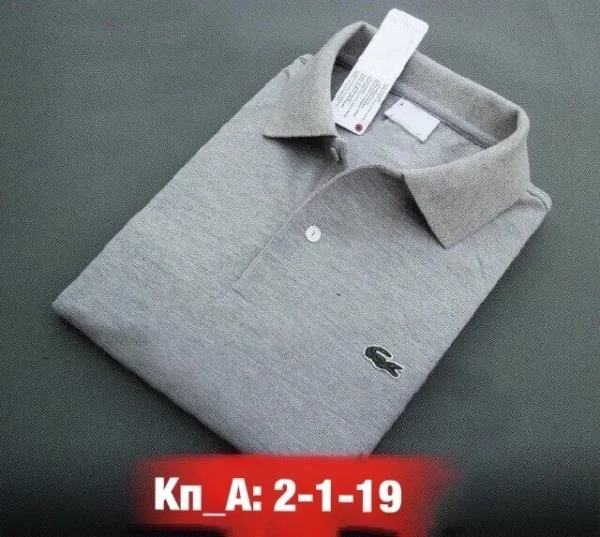 Футболка поло из качественного хлопка — фото 6