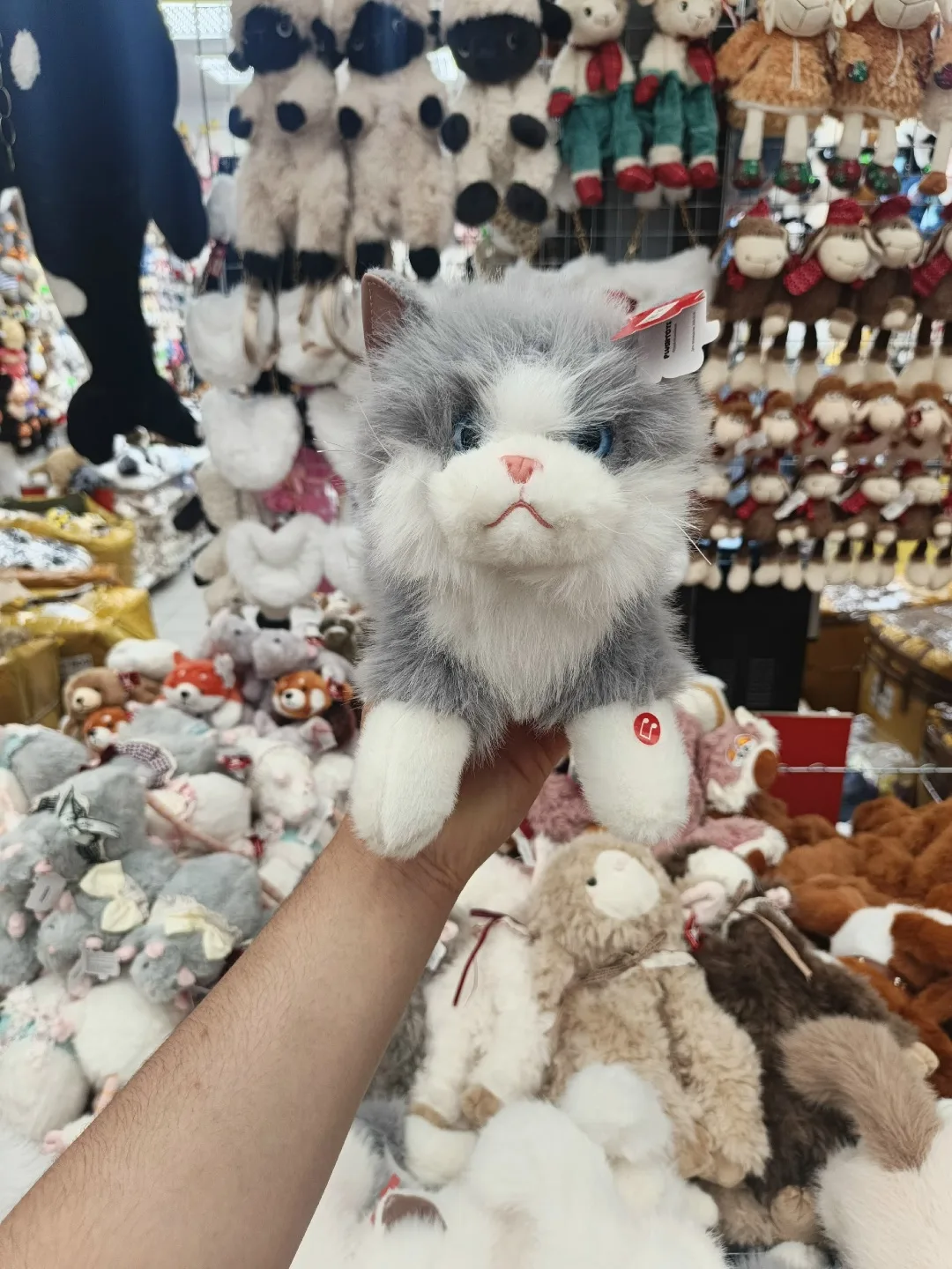 Музыкальная игрушка в форме кошки с шариками — фото 3
